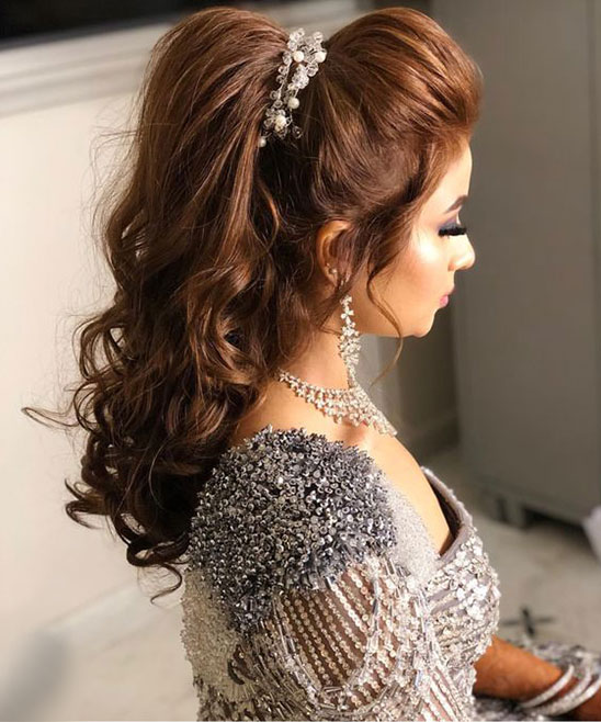 Simple Juda Hairstyle for Party