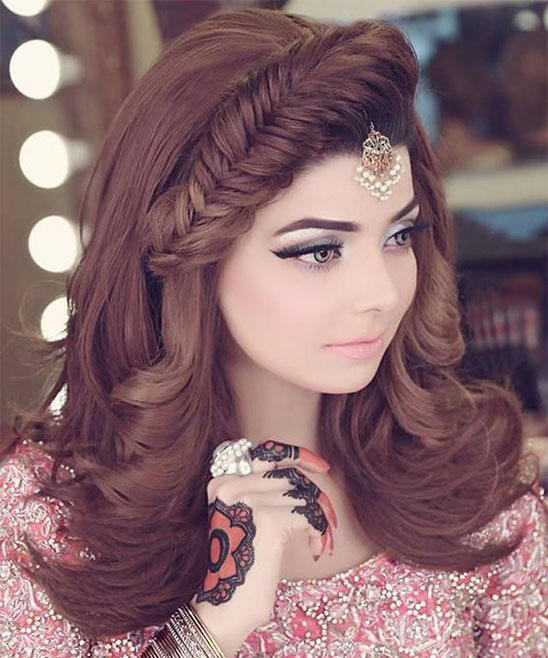 Simple Juda Hairstyle for Wedding