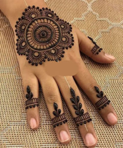 Effortless Allure: Simple Full Hand Mehendi Designs - TailoringinHindi