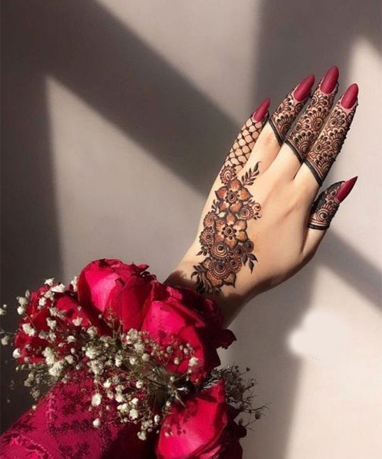 Simple and Cute Mehndi Designs for Hands