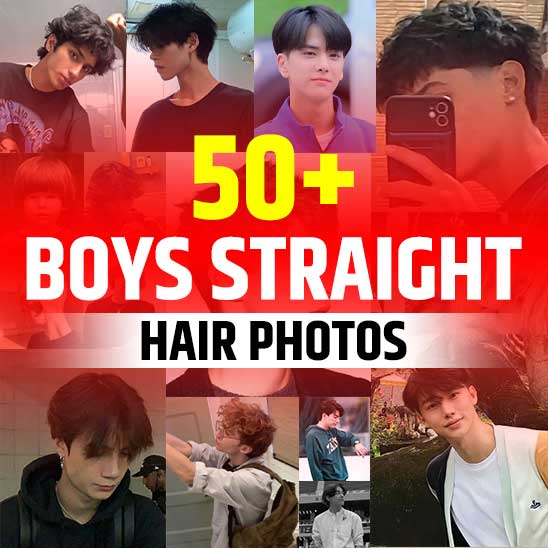 Straight Hair Boys