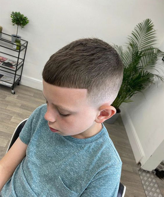 Taper Fade Haircut for Boys