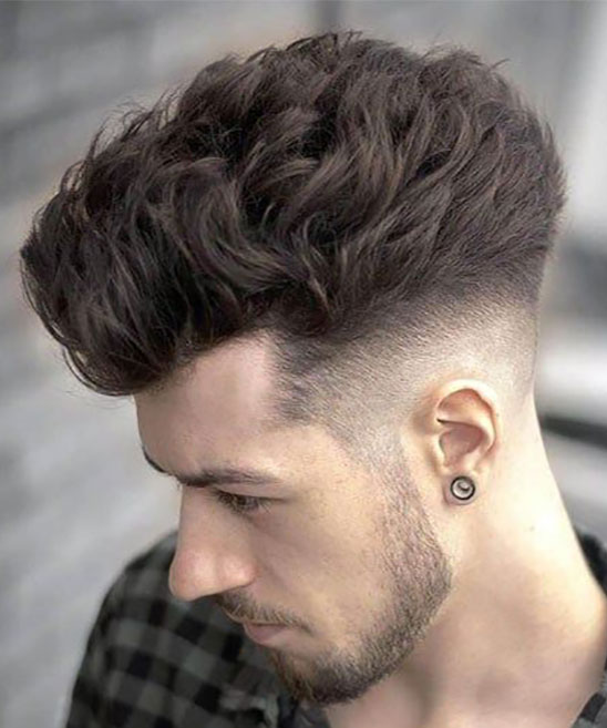 Temple Fade Hairstyle