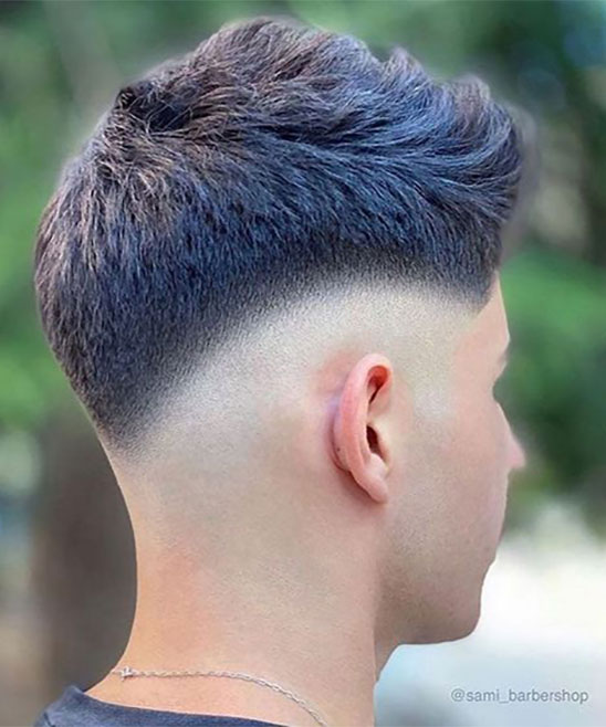 V Fade Hairstyle