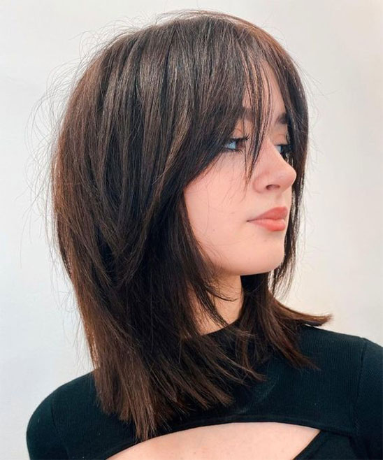 50 Trendy Shoulder Length Straight Hair 2025 TailoringinHindi 50 Trendy Shoulder Length Straight Hair 2025 TailoringinHindi