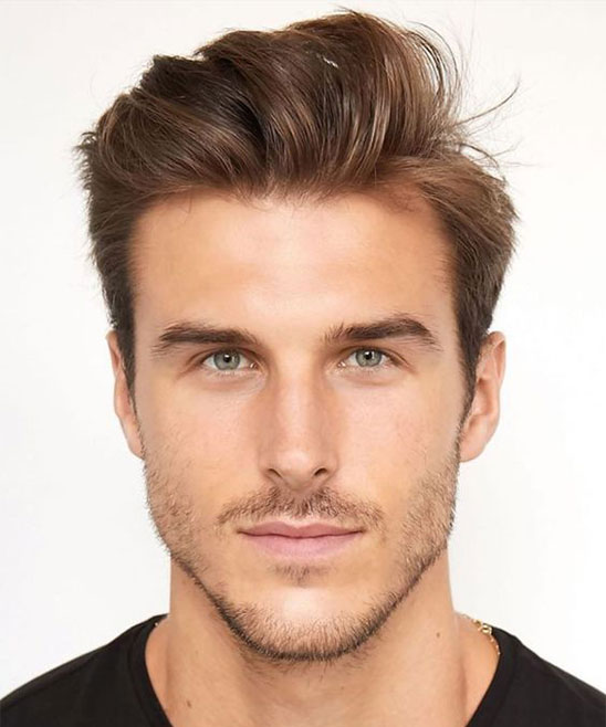 Best Hairstyle for Diamond Shaped Face Men