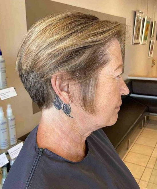 Best Short Haircut for Women Over 60