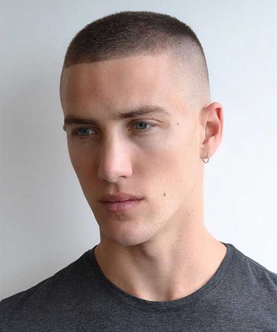 Buzz Cut Too Short Hairstyle for Men
