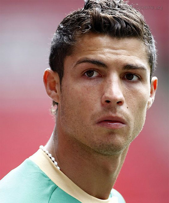 Cristiano Ronaldo Fade Haircut