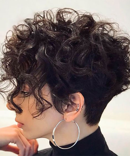 Curly Black Short Hairstyles