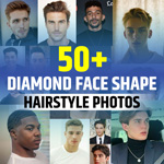 Diamond Face Shape Hairstyles Men