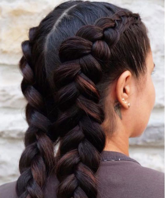 Dutch Braid with Extensions