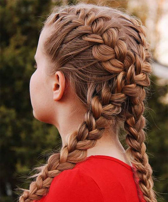 French Braid Hair How to