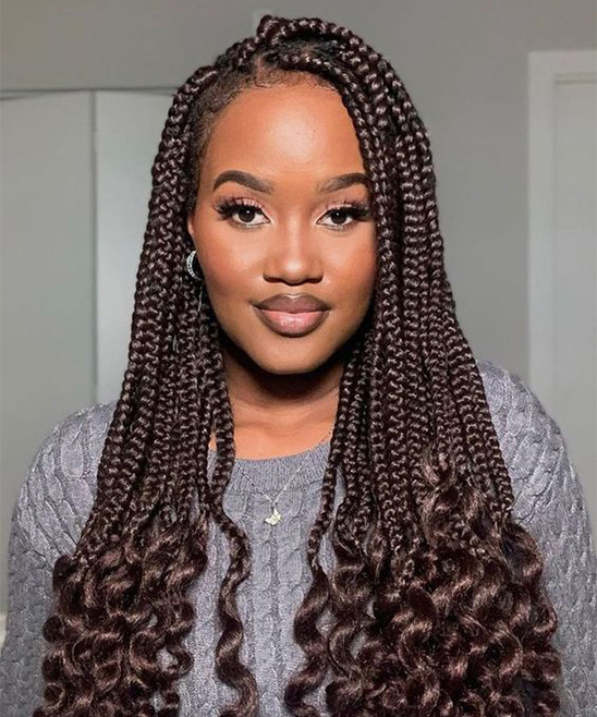 Goddess Braids with Color
