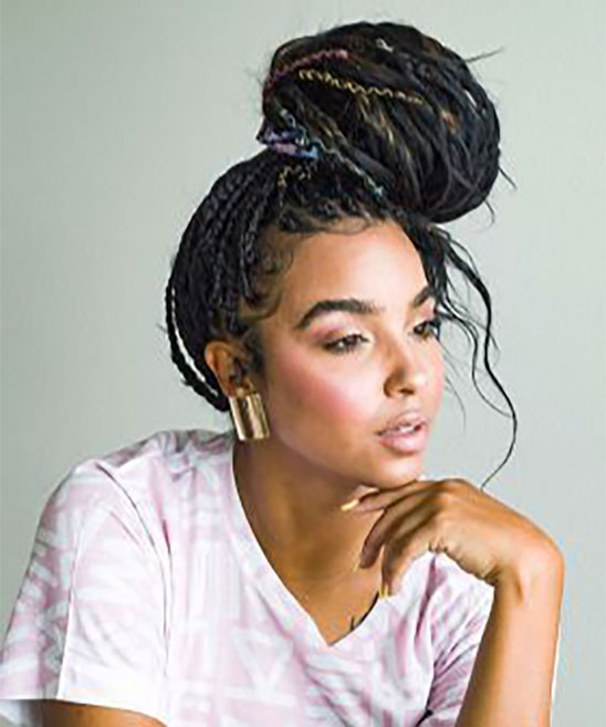 Hairstyles for Box Braids