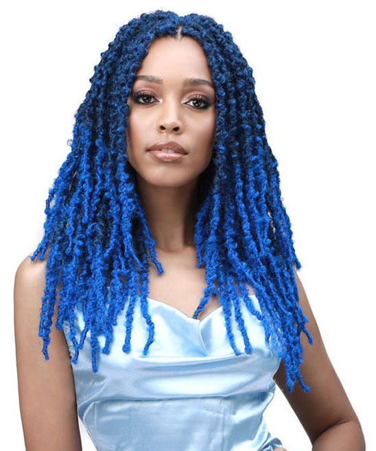 Hairstyles for Butterfly Locs