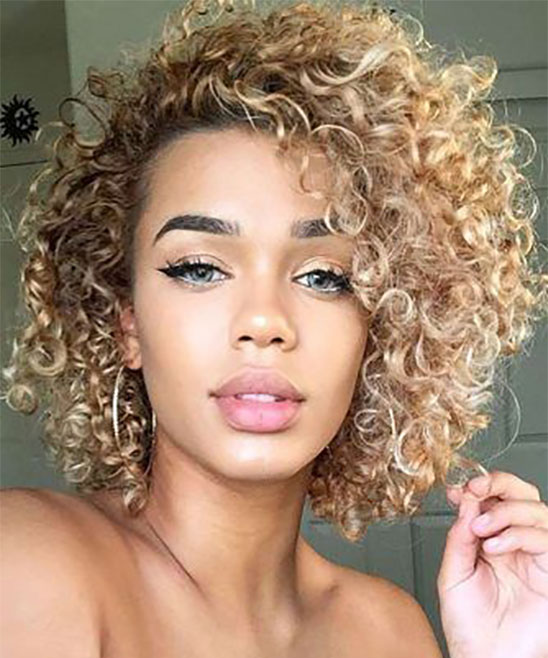 Hairstyles for Thick Short Curly Hair