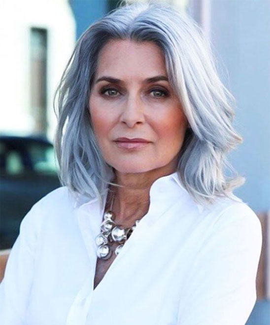 Hairstyles for Women Over 50 with Round Face
