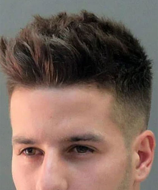 High Fade with Quiff Haircut