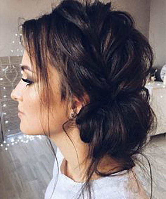 How to Do a Messy Bun with Thin Hair