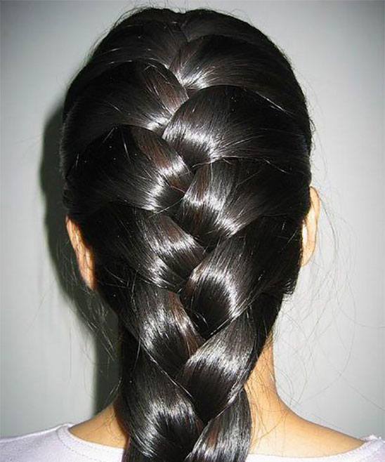 How to French Braid Your Own Hair Two Sides