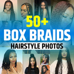 Medium Box Braids