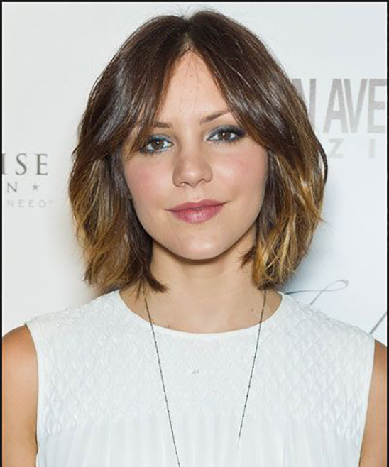 Medium Layered Bob Hairstyles for Over