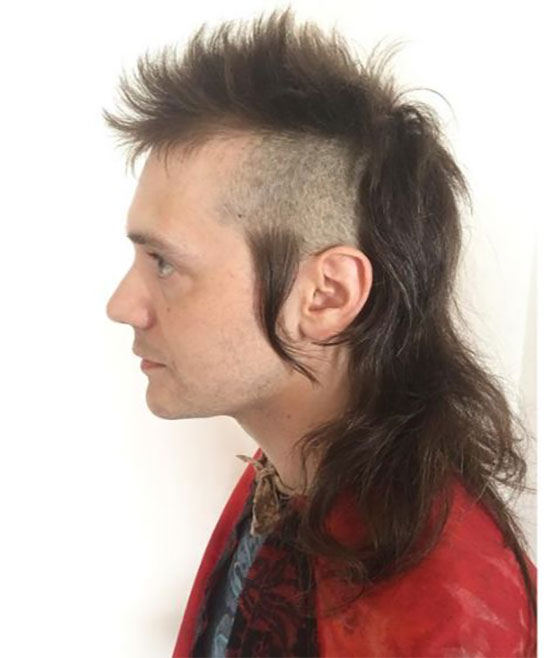 Mohawk Mullet Hairstyle