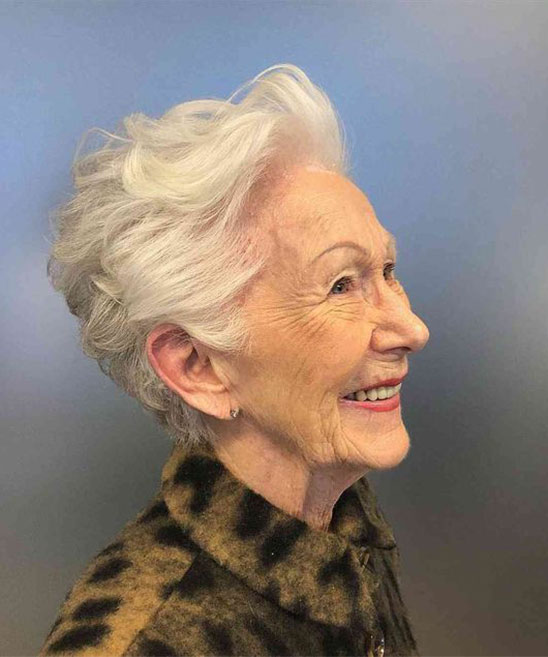 Pictures of Short Haircuts for Women Over 60