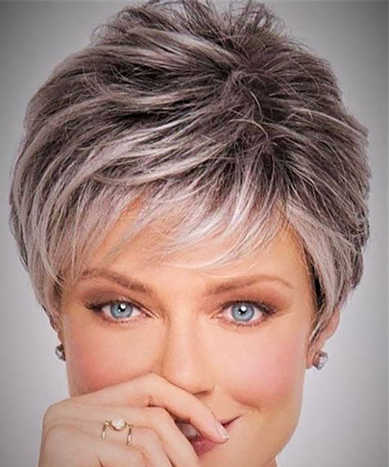 Pictures of Short Haircuts for Women Over 60
