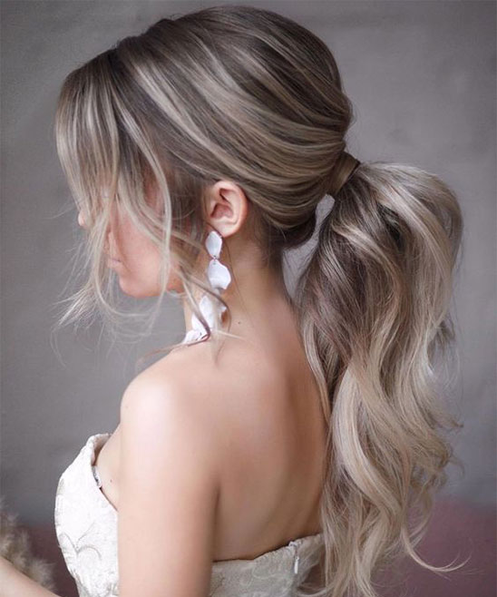 Ponytail with Side Bangs