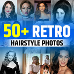 Retro Look Hairstyle