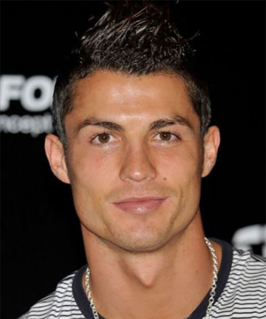Ronaldo Funny Haircut