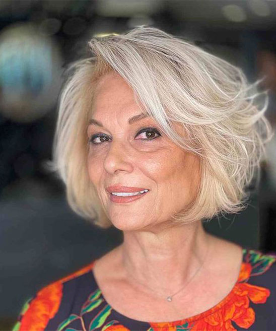 Short Gray Haircuts for Women Over 60