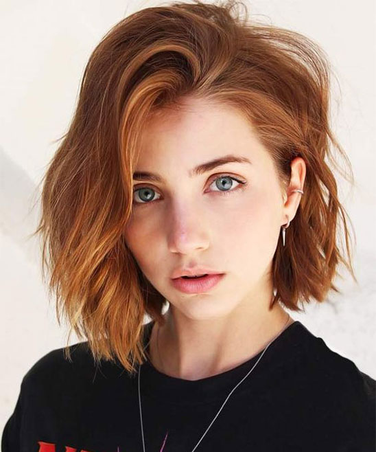 Short Hairstyles for Round Face Thin Hair