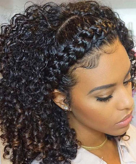 Short Natural Hairstyle for Black Womens