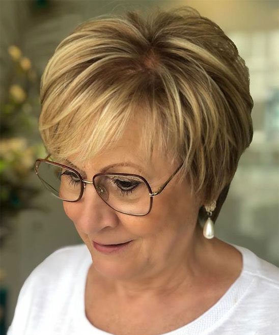 Short Shag Haircuts for Women Over 60