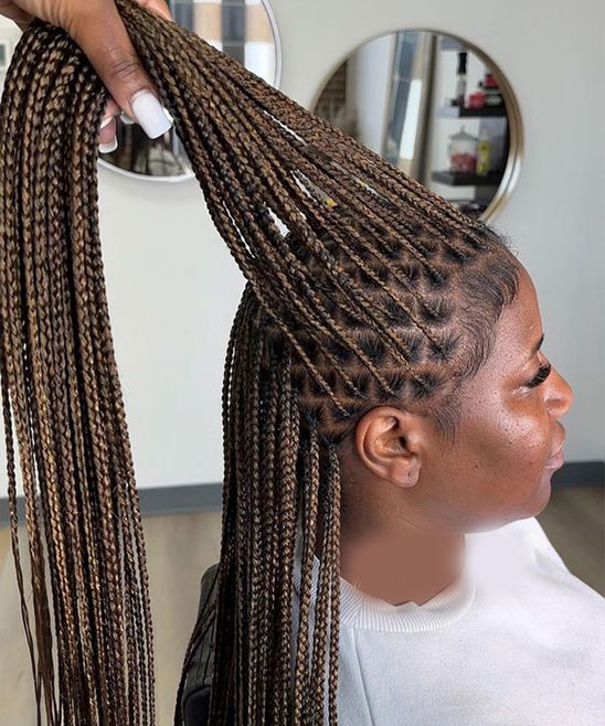 Styles for Knotless Braids