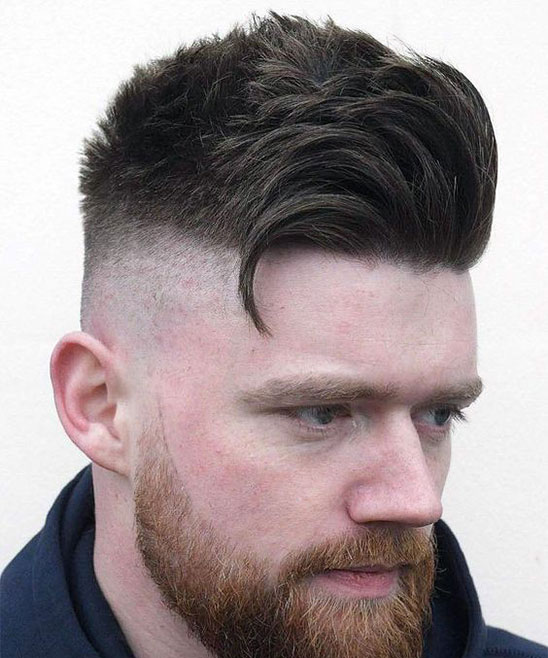 Taper Fade with Quiff Haircut