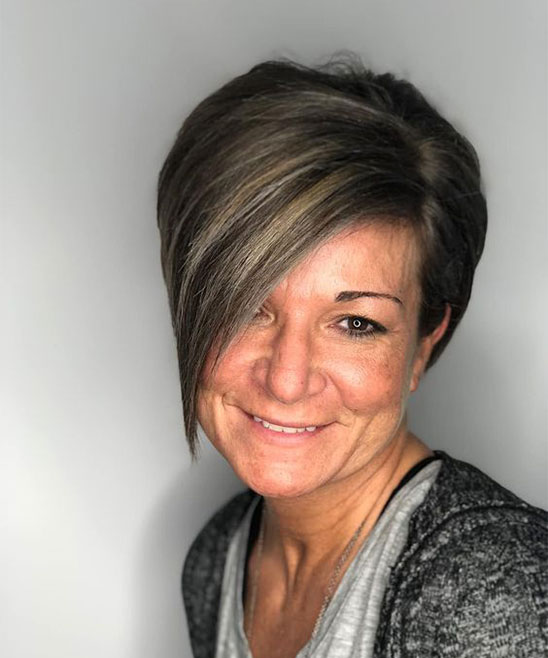 Very Short Haircuts for Women Over 60