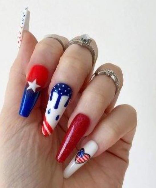 4TH OF JULY NAILS SIMPLE