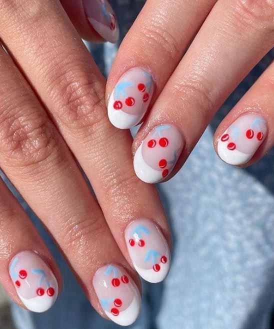 4TH OF JULY NAILS SIMPLE SHORT