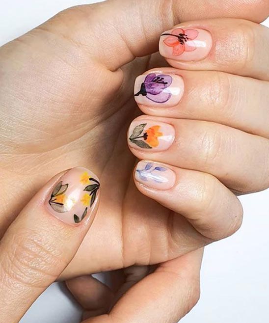 ACRYLIC NAIL IDEAS COFFIN SIMPLE