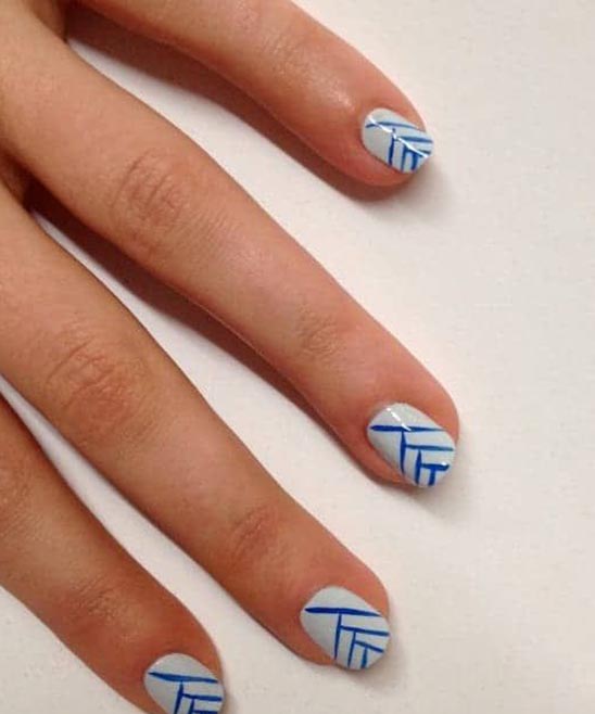 ACRYLIC NAILS IDEAS SIMPLE SHORT