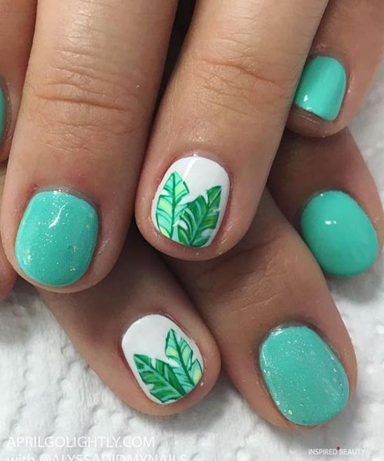 ACRYLIC NAILS IDEAS SIMPLE SHORT