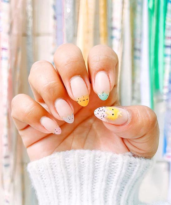 ACRYLIC SIMPLE NAIL DESIGNS