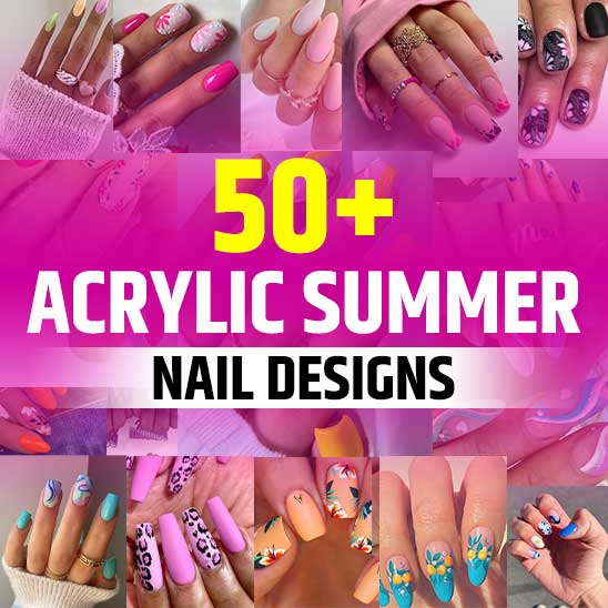 Acrylic Summer Nail Designs