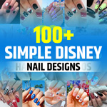 Basic Simple Disney Nails
