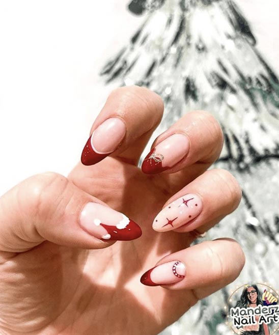 CHRISTMAS NAIL DESIGNS SIMPLE