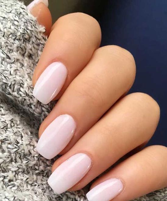 CLASSY SIMPLE WEDDING NAILS